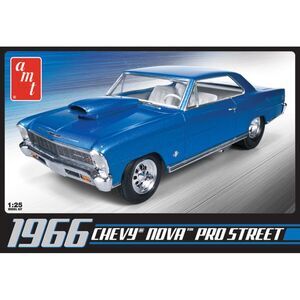 AMT 1966 Chevy Nova Pro Street 2T 1/25 Scale Model Kit  COLLECTIBLES